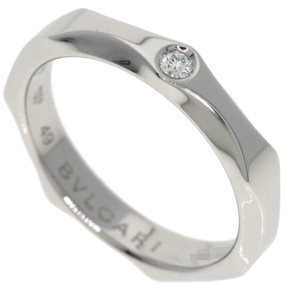 Bulgari Infinito Diamond Ring #49, Platinum PT950, Women's BVLGARI